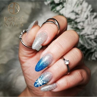 BOSKA NAILS Lakier hybrydowy 371 Bflash Moon