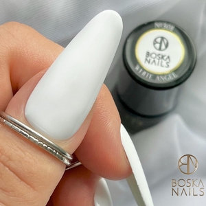 BOSKA NAILS Lakier hybrydowy 301 White Angel