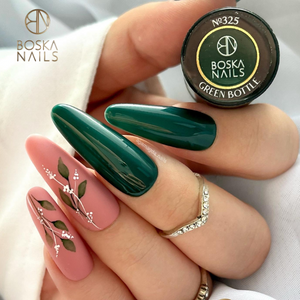 BOSKA NAILS Lakier hybrydowy 325 Green Bottle