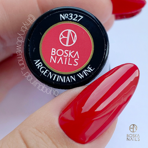 BOSKA NAILS Lakier hybrydowy 327 Argentinian Wine