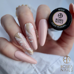 BOSKA NAILS Lakier hybrydowy 334 Light Pudding