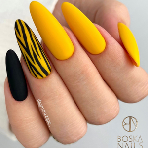 BOSKA NAILS Lakier hybrydowy 337 Yellow Scraf