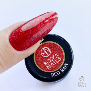 BOSKA NAILS Lakier hybrydowy 366 Red Rain
