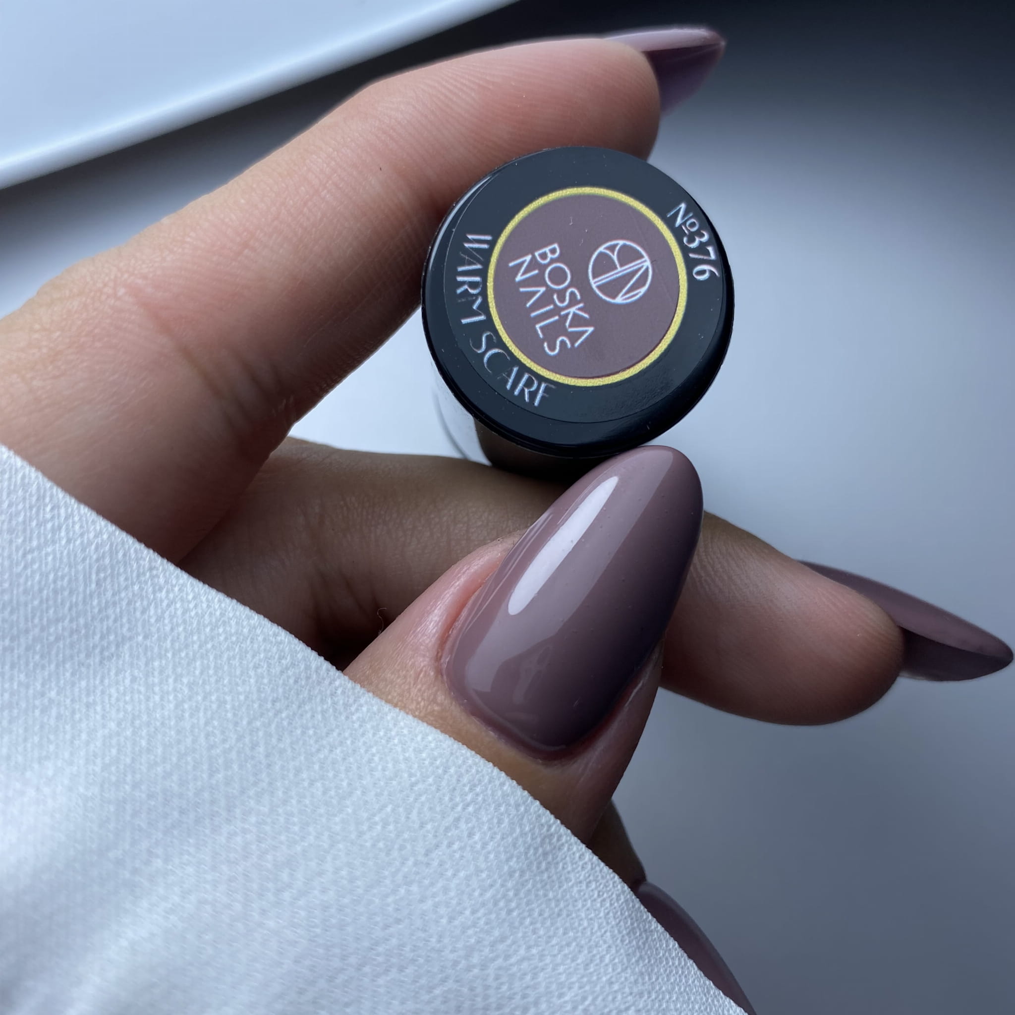 BOSKA NAILS Lakier hybrydowy 376 Warm Scarf