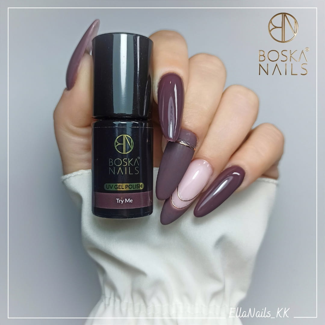 BOSKA NAILS Lakier hybrydowy 384 Try Me