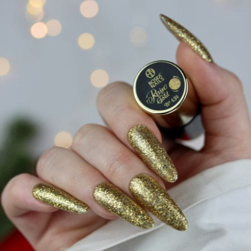 BOSKA NAILS Lakier hybrydowy 434 Rain Gold