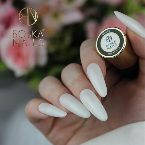 BOSKA NAILS Lakier hybrydowy 442 Milkness