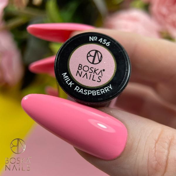 BOSKA NAILS Lakier hybrydowy 456 Milk Raspberry