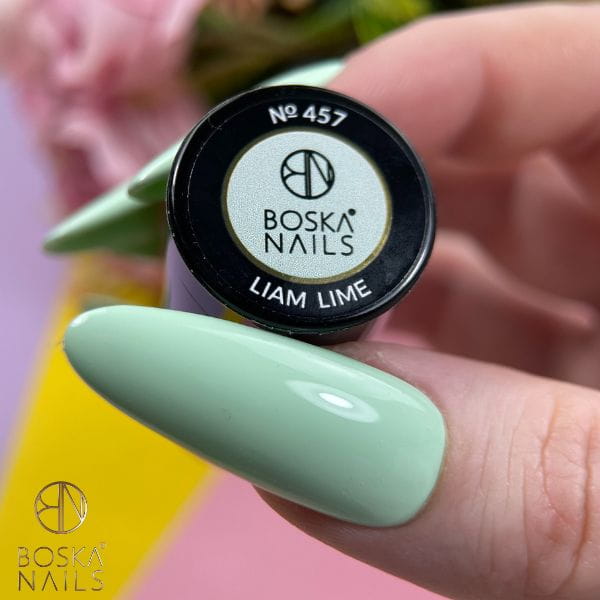 BOSKA NAILS Lakier hybrydowy 457 Liam Lime