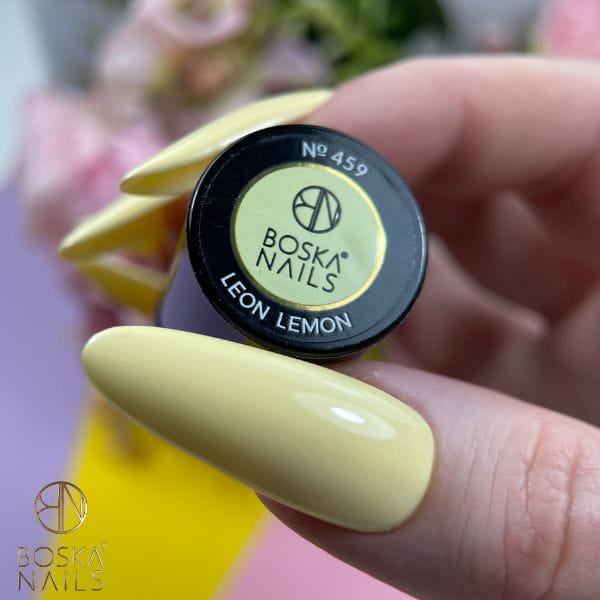 BOSKA NAILS Lakier hybrydowy 459 Leon Lemon