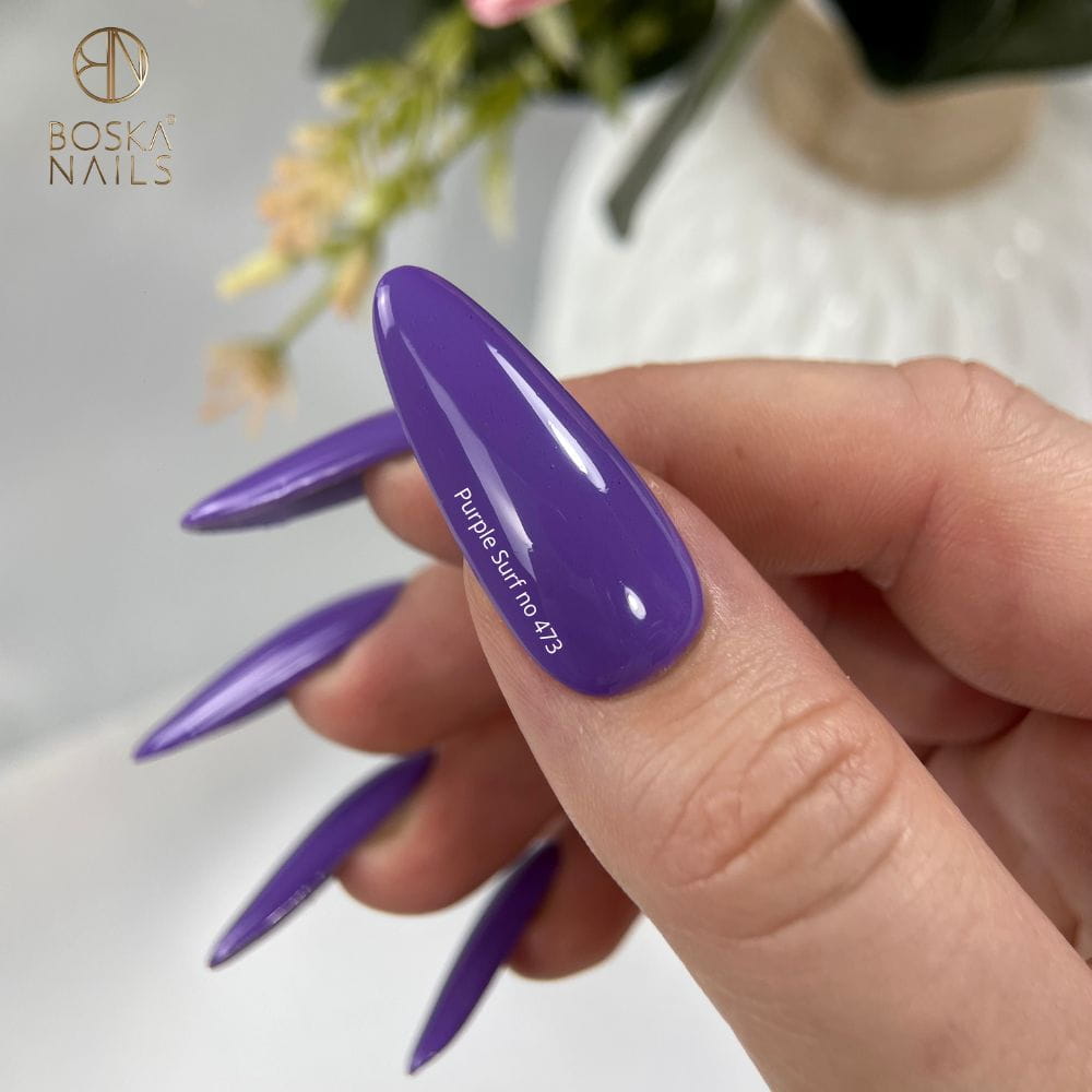 BOSKA NAILS Lakier hybrydowy 473 Purple Surf
