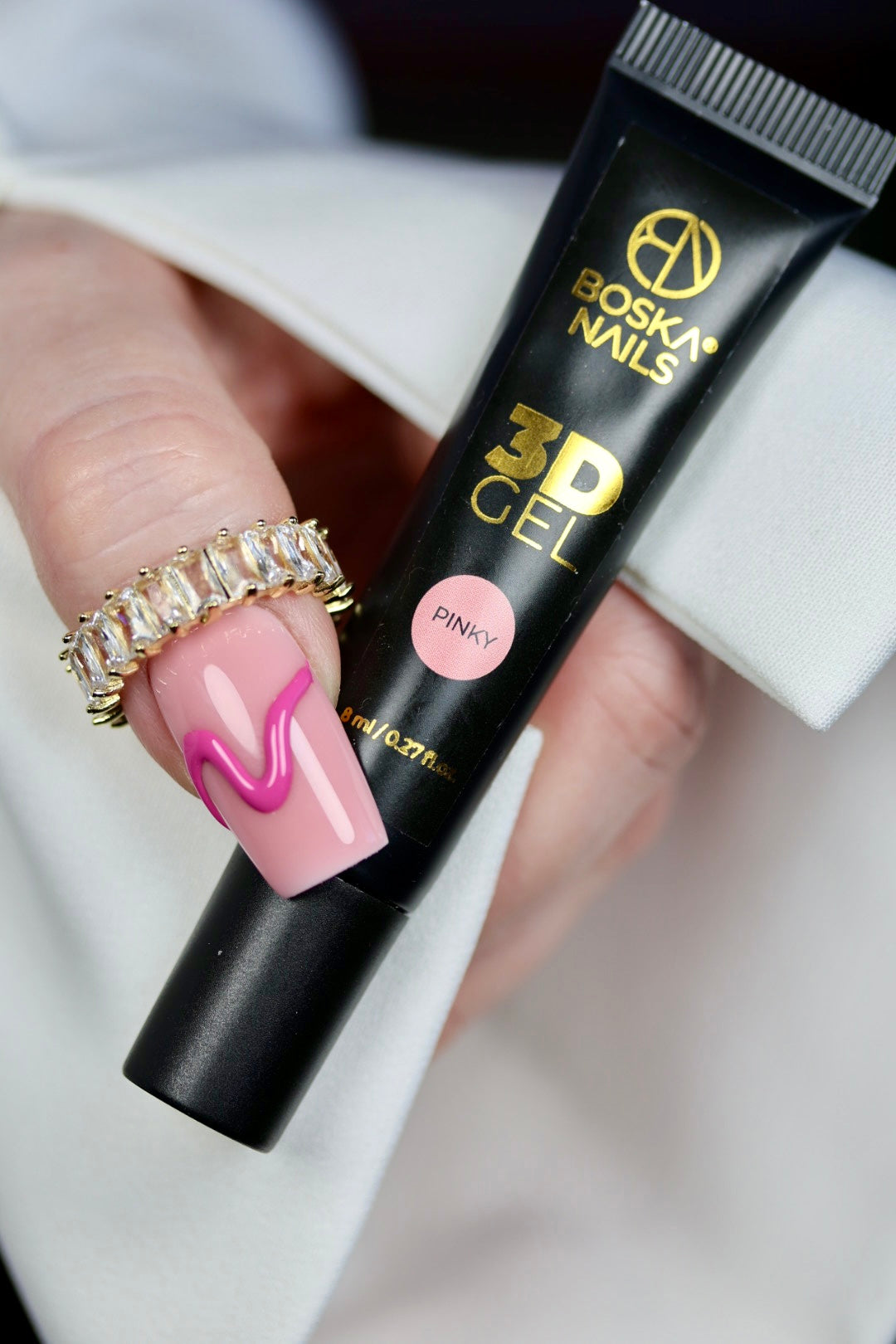 Boska Nails GEL 3D do zdobień - Pinky