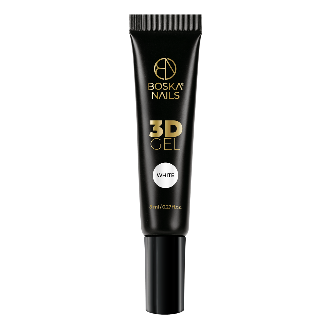 Boska Nails GEL 3D do zdobień - White
