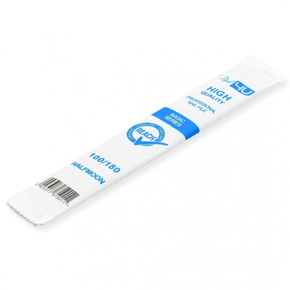 NAIL4U Pilnik BASIC Łódka 100/180 (komplet 25 sztuk)