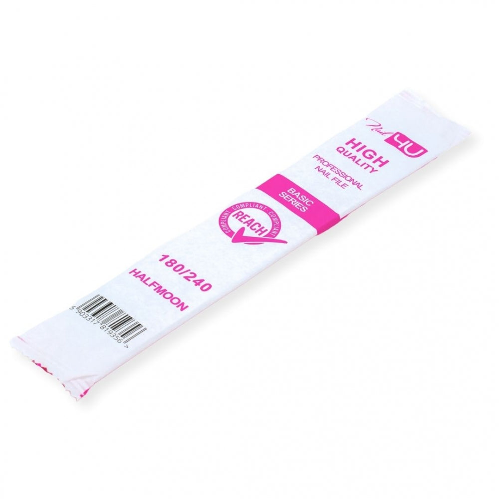 NAIL4U Pilnik BASIC Łódka 180/240 (komplet 25 sztuk)