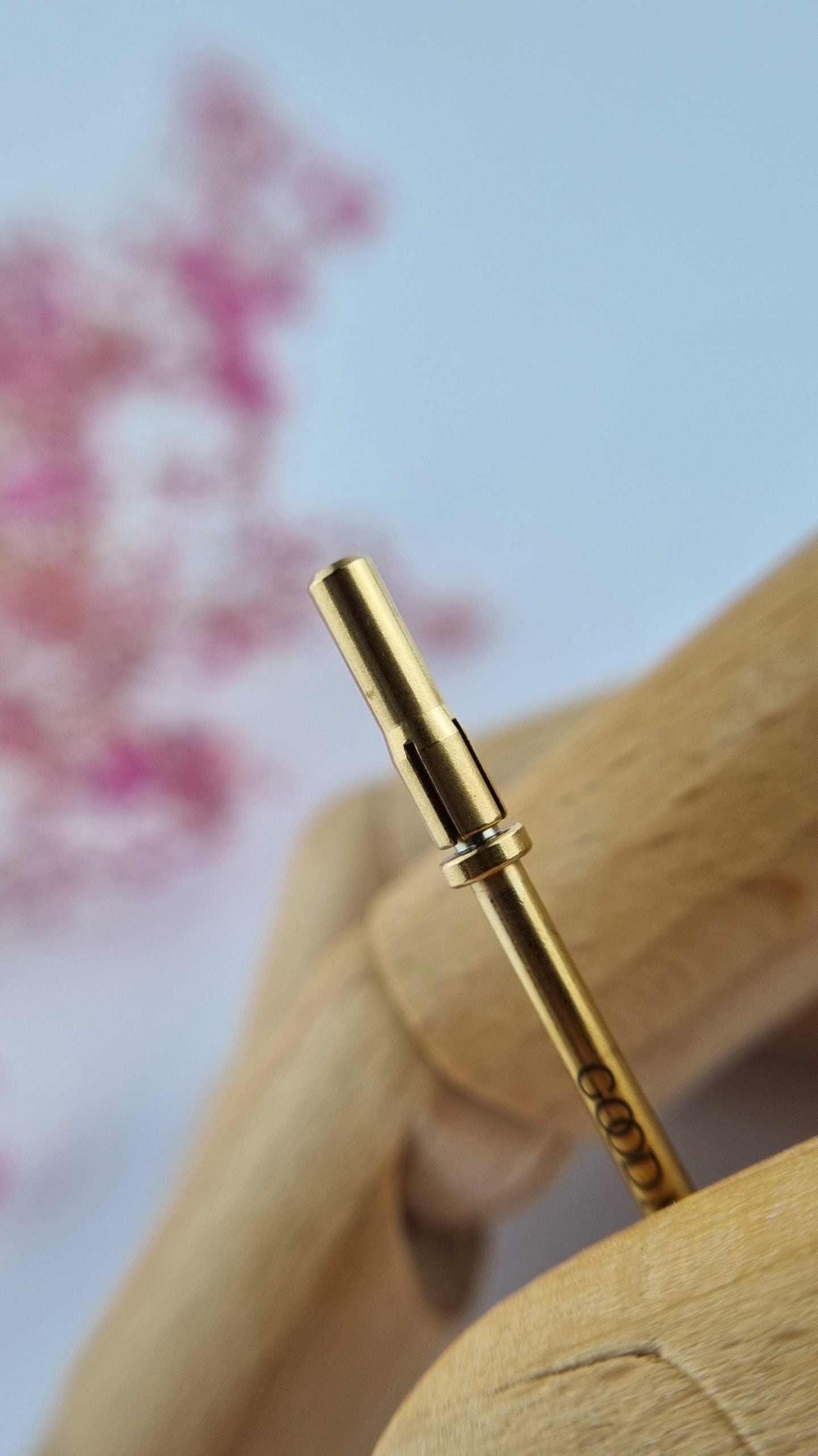 GOOD MANI Złoty Mini Mandrel F 215