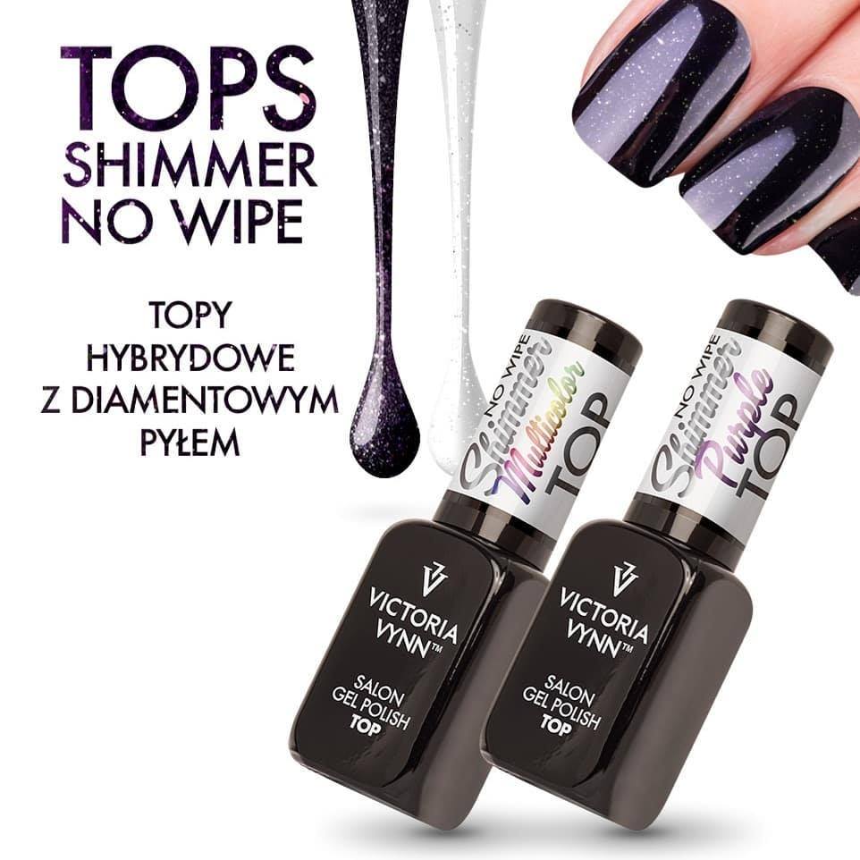 VICTORIA VYNN Top No wipe Shimmer Purple