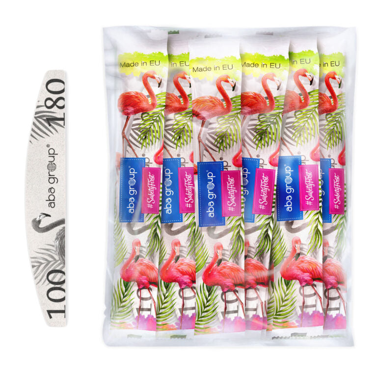 ABA GROUP Pilniki Bezpieczny pakiet 100/180 PÓŁKSIĘŻYC STANDARD