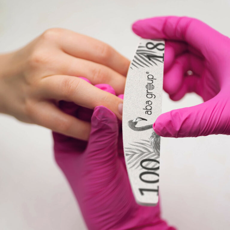 ABA GROUP Pilniki Bezpieczny pakiet 100/180 PÓŁKSIĘŻYC STANDARD