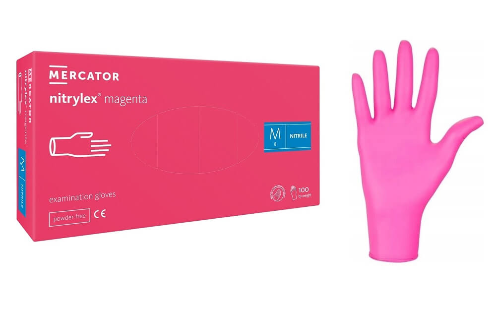 Rękawiczki Nitrylowe Rozmiar M