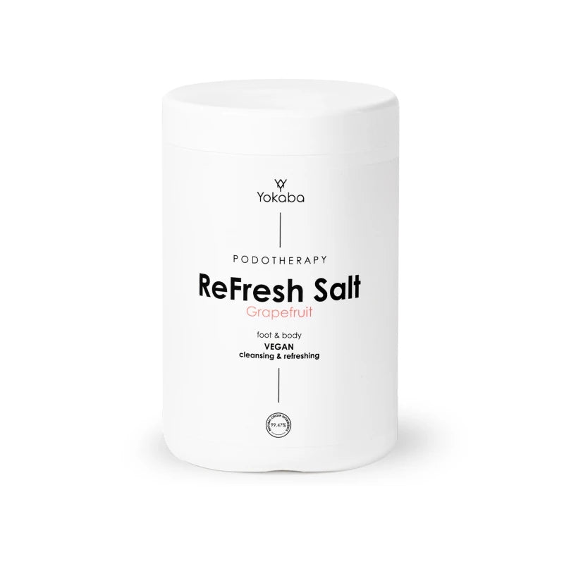 ReFresh Salt Grapefruit Foot&Body Vegan Sól do kąpieli Podotherapy Yokaba 1000g