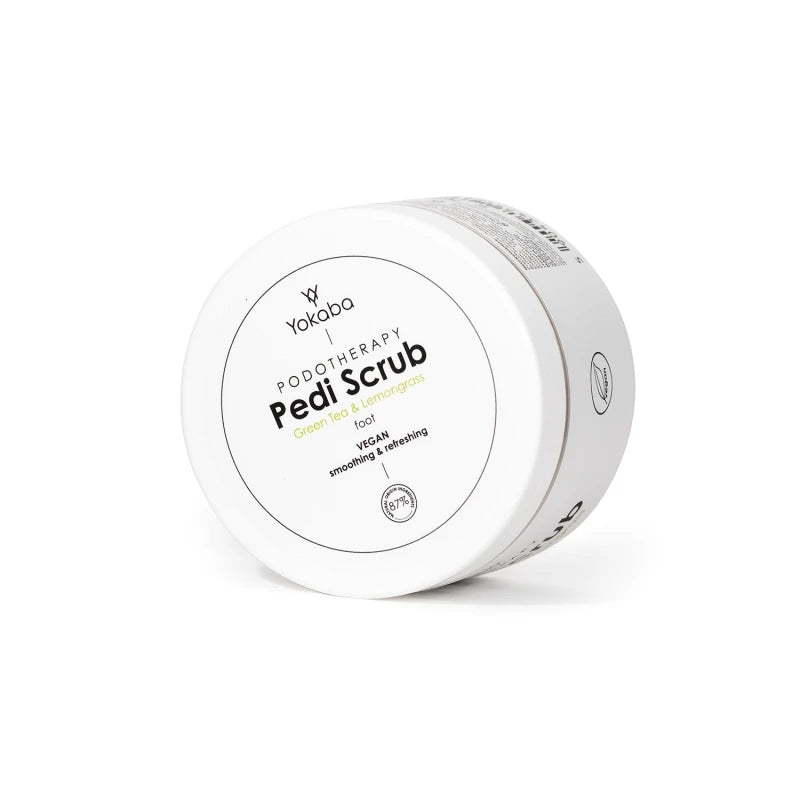 Pedi Scrub Green Tea & Lemongrass Podotherapy Yokaba 300 g