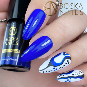 BOSKA NAILS Lakier hybrydowy 354 Amazing Flower