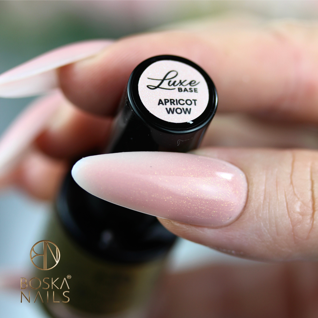 BOSKA NAILS Luxe Rubber Base APRICOT WOW 10ml