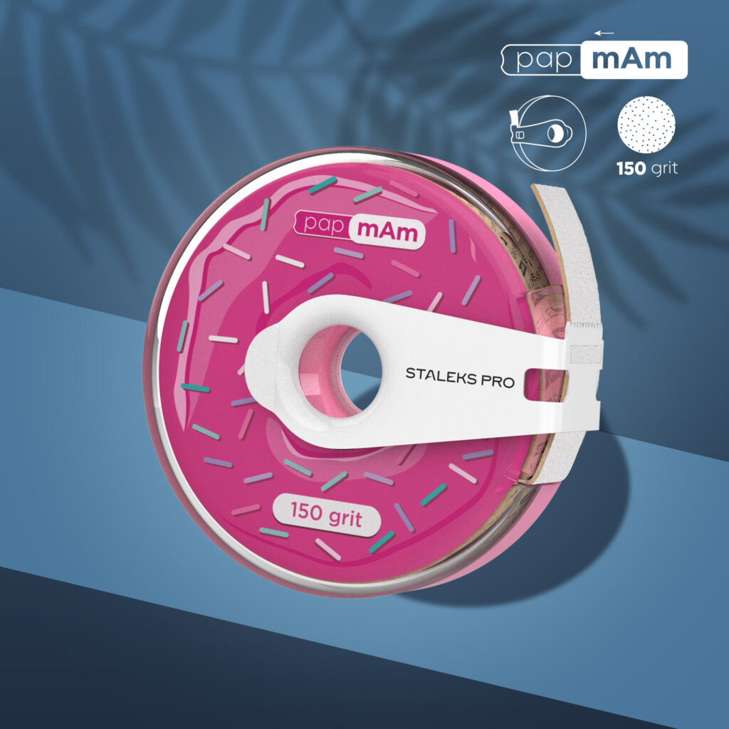 STALEKS Pączek taśma ścierna biała PAPMAM Expert 150