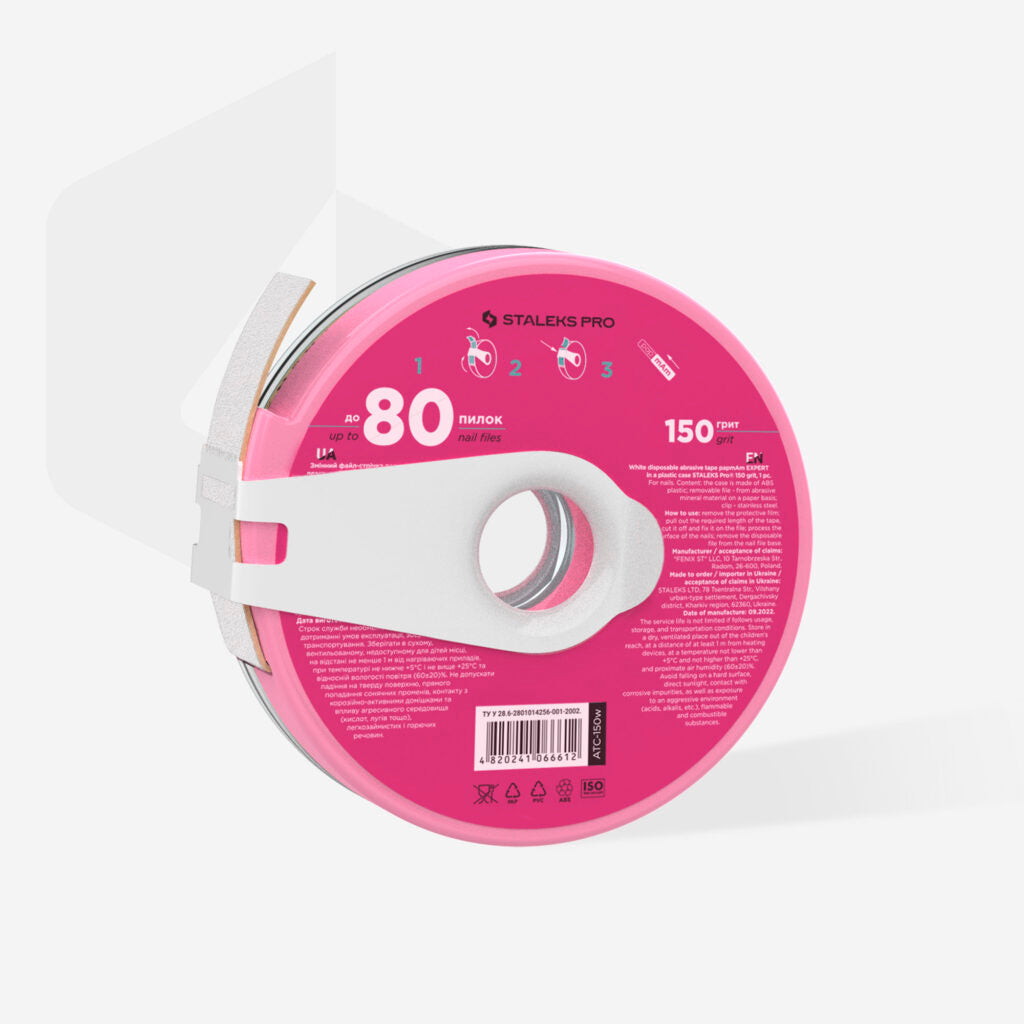 STALEKS Pączek taśma ścierna biała PAPMAM Expert 150