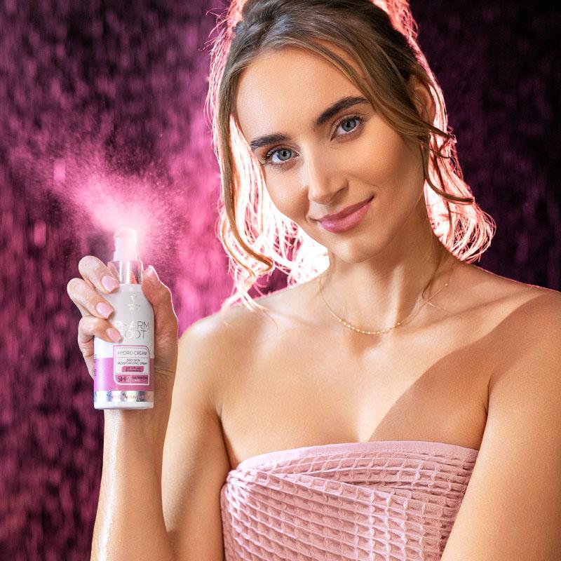 PHARM FOOT HYDRO CREAM Spray nawilżający do skóry suchej 150 ml