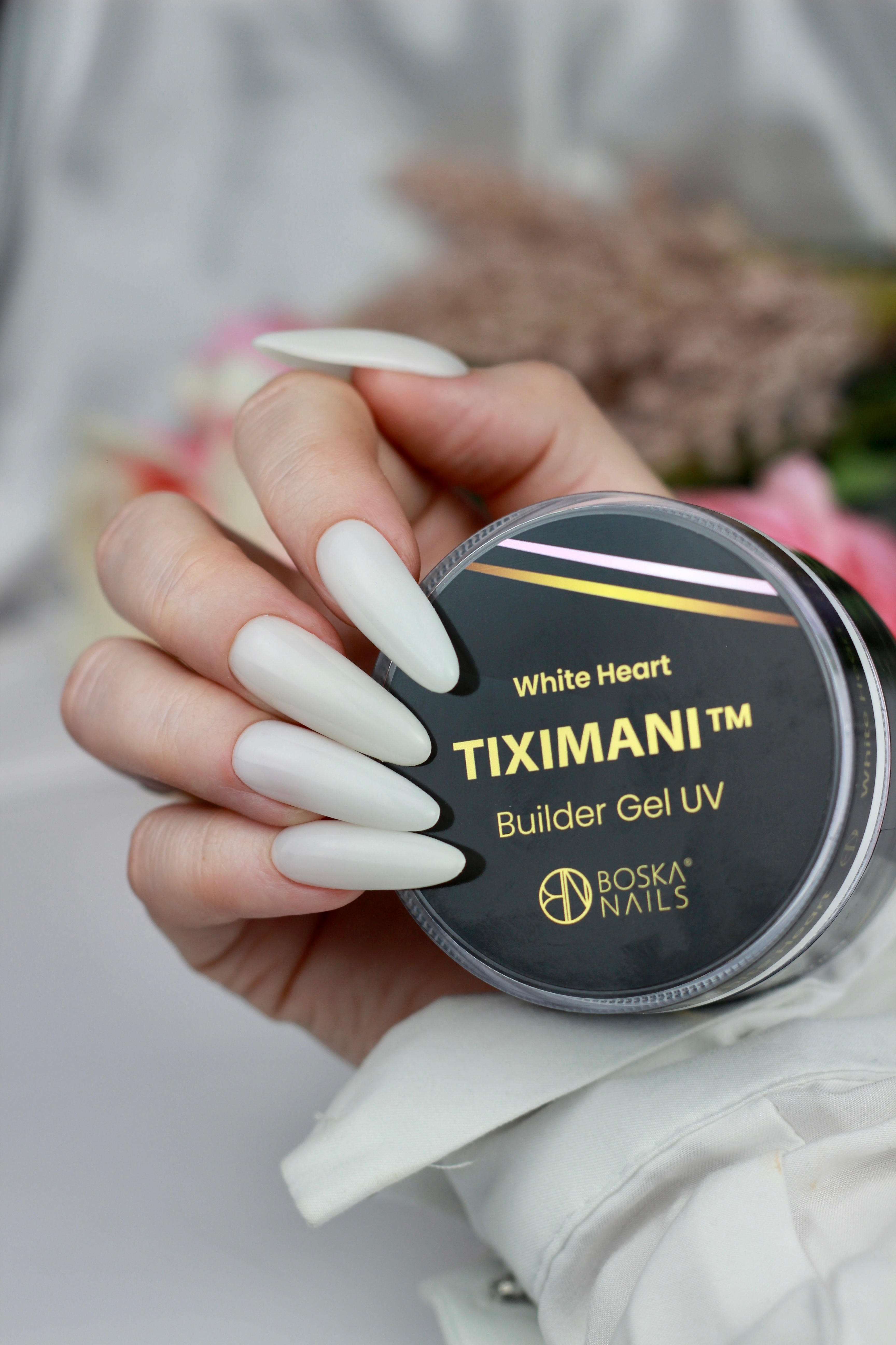 BOSKA NAILS Tiximani WHITE HEART