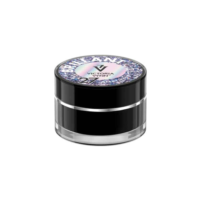 BRILLIANT GEL 27 Żel brokatowy AMETHYST 27