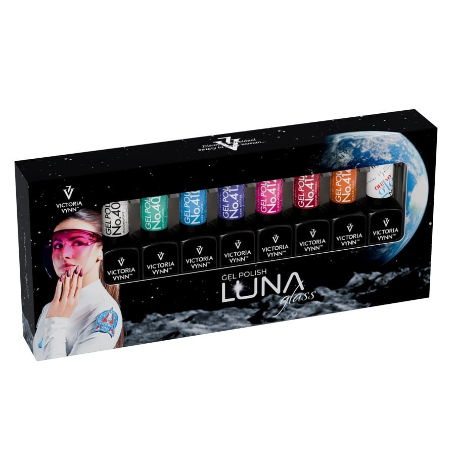 VICTORIA VYNN 8 pack LUNA GLASS Kolekcja + Top Oh My Gloss GRATIS