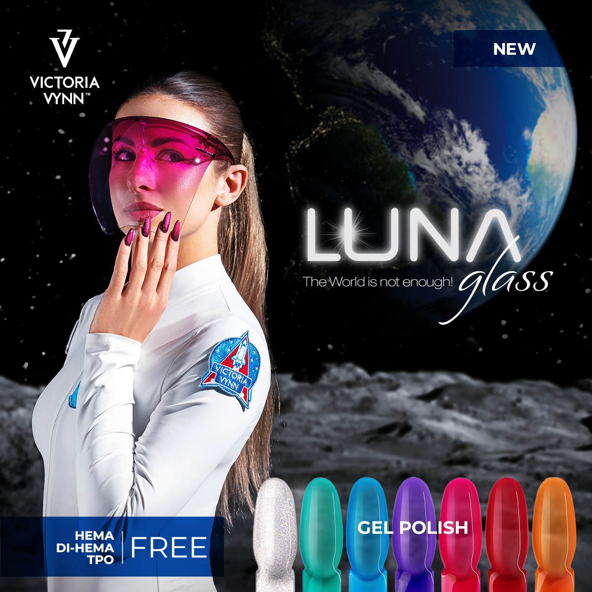 Victoria Vynn Salon Gelpolish 412 Supernova Pink LUNA GLASS