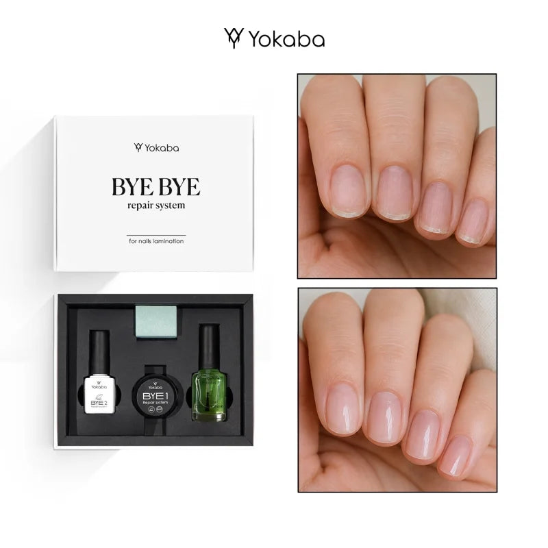 YOKABA Zestaw do Laminacji Paznokci (Origin Conditioner)
